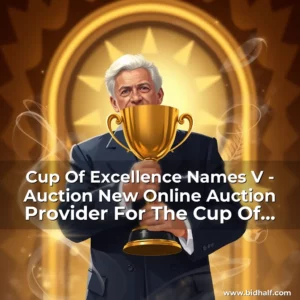 Artistic representation for Cup Of Excellence Names V - Auction New Online Auction Provider For The Cup Of Excellence Names V!