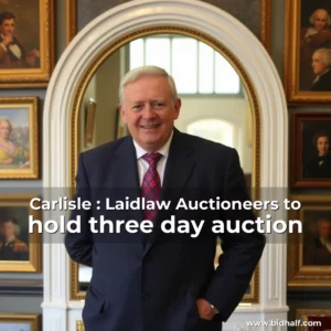 Artistic representation for Carlisle : Laidlaw Auctioneers to hold three day auction