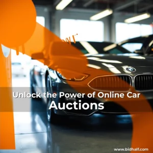 Artistic representation for Unlock the Power of Online Car Auctions