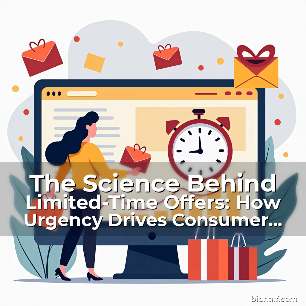 Artistic representation for The Science Behind Limited-Time Offers: How Urgency Drives Consumer Behavior in Modern Marketing