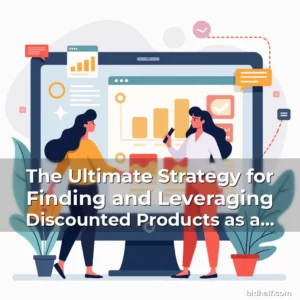 Artistic representation for The Ultimate Strategy for Finding and Leveraging Discounted Products as a BidHalf Member