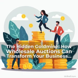 Artistic representation for The Hidden Goldmine: How Wholesale Auctions Can Transform Your Business Strategy